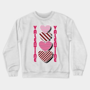 valentines day by chakibium Crewneck Sweatshirt